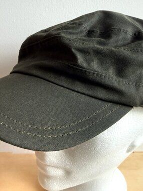 Mucros Weavers Ireland Vintage Waxed Cotton Waterproof Cap